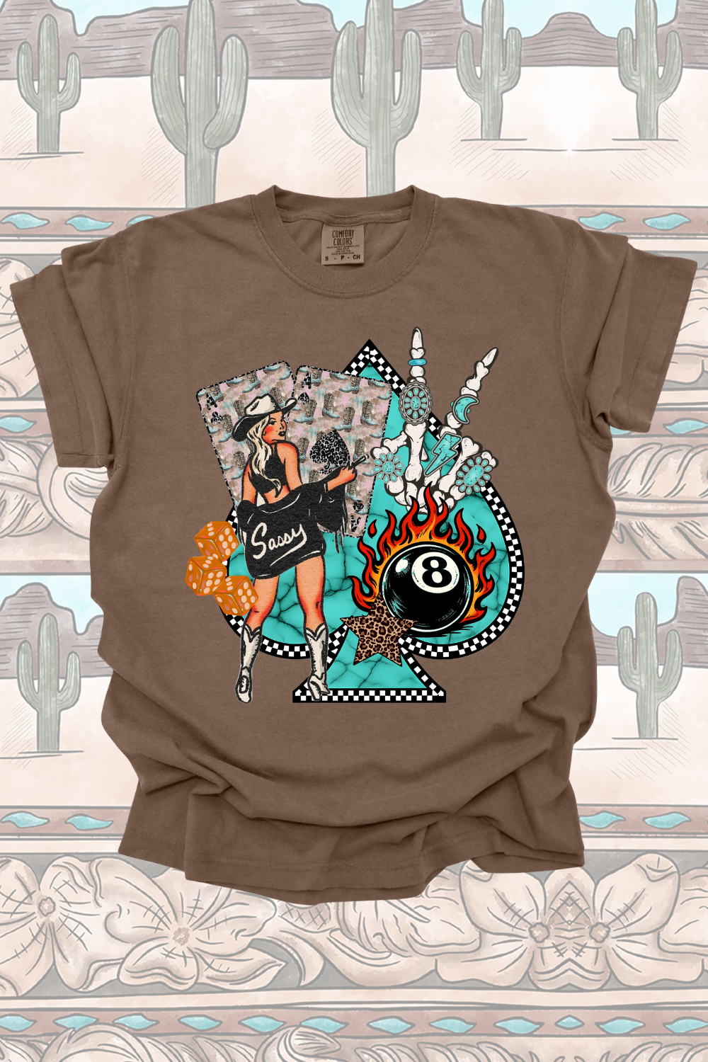 Sassy Spade Graphic Tee