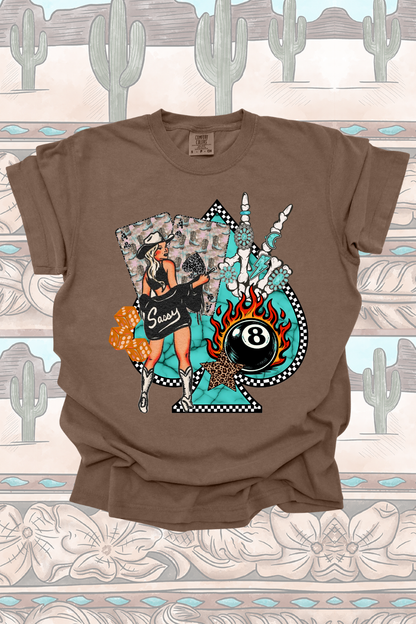 Sassy Spade Graphic Tee