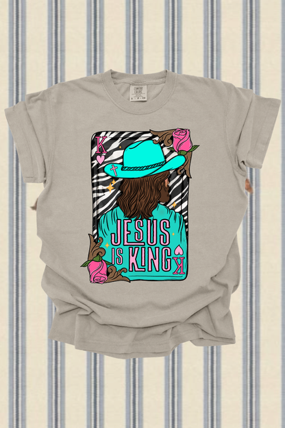 King Of Kings Zebra Graphic Tee