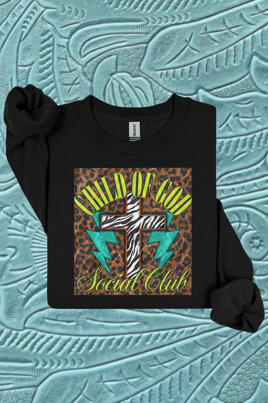 Child Of God Social Club Sweatshirt