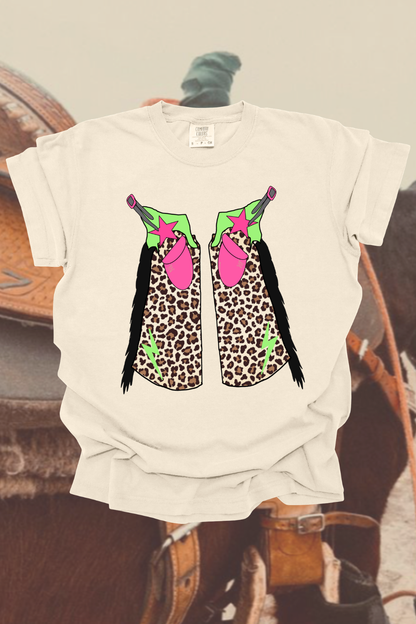 Neon Chaps Graphic Tee