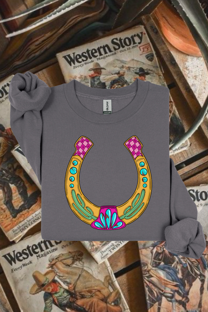 Funky Horseshoe Sweatshirt