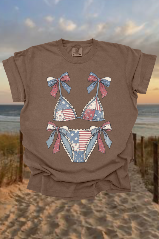 Merica' Bikini Graphic Tee