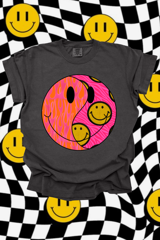 Funky Smiley Graphic Tee
