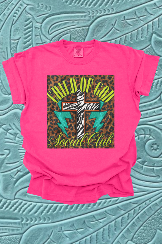Child Of God Social Club Graphic Tee