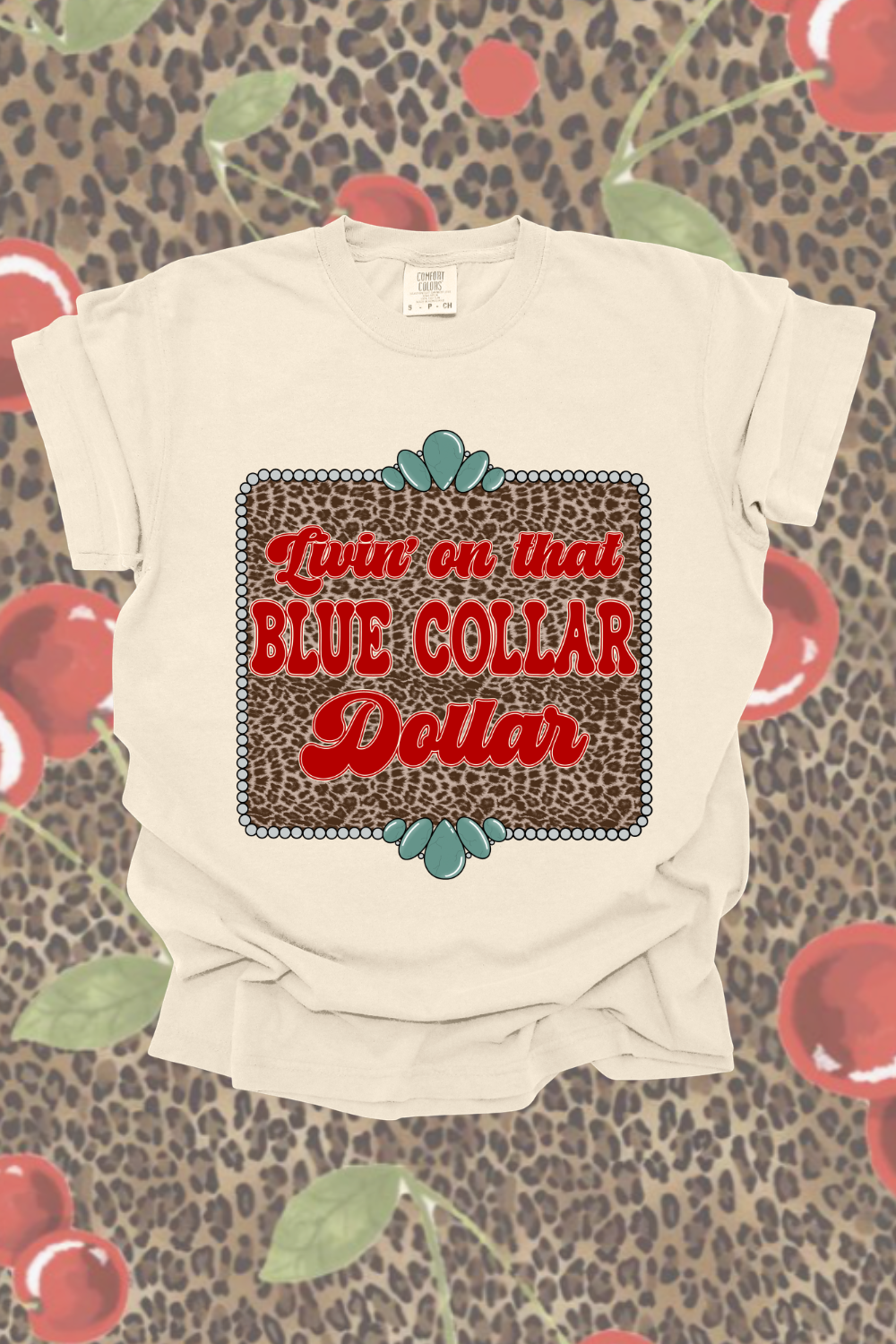 Blue Collar Dollar Graphic Tee