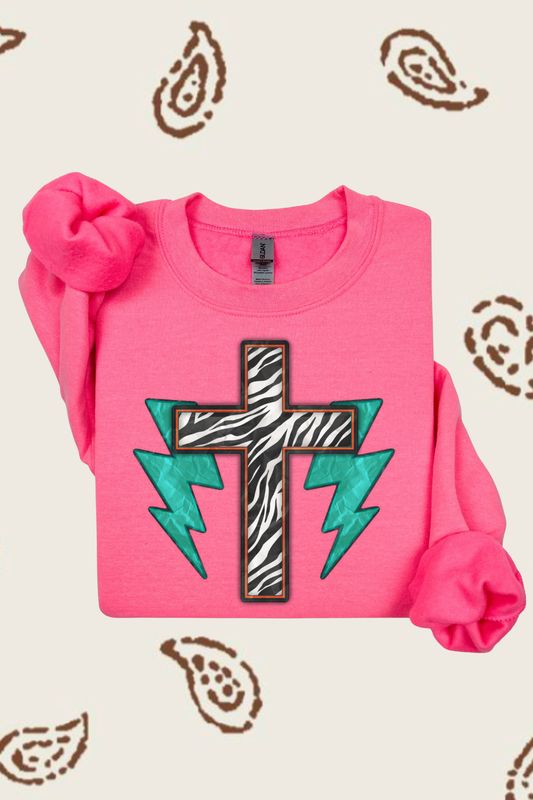 Zebra Cross Sweatshirt