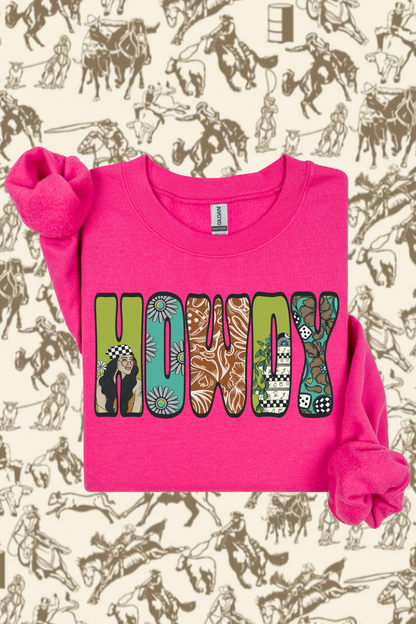 Hippie Howdy Sweatshirt