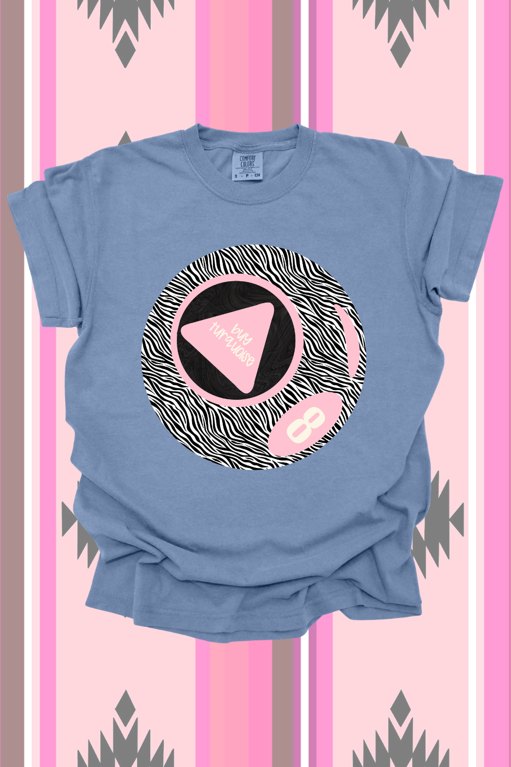 Buy Turquoise Graphic Tee