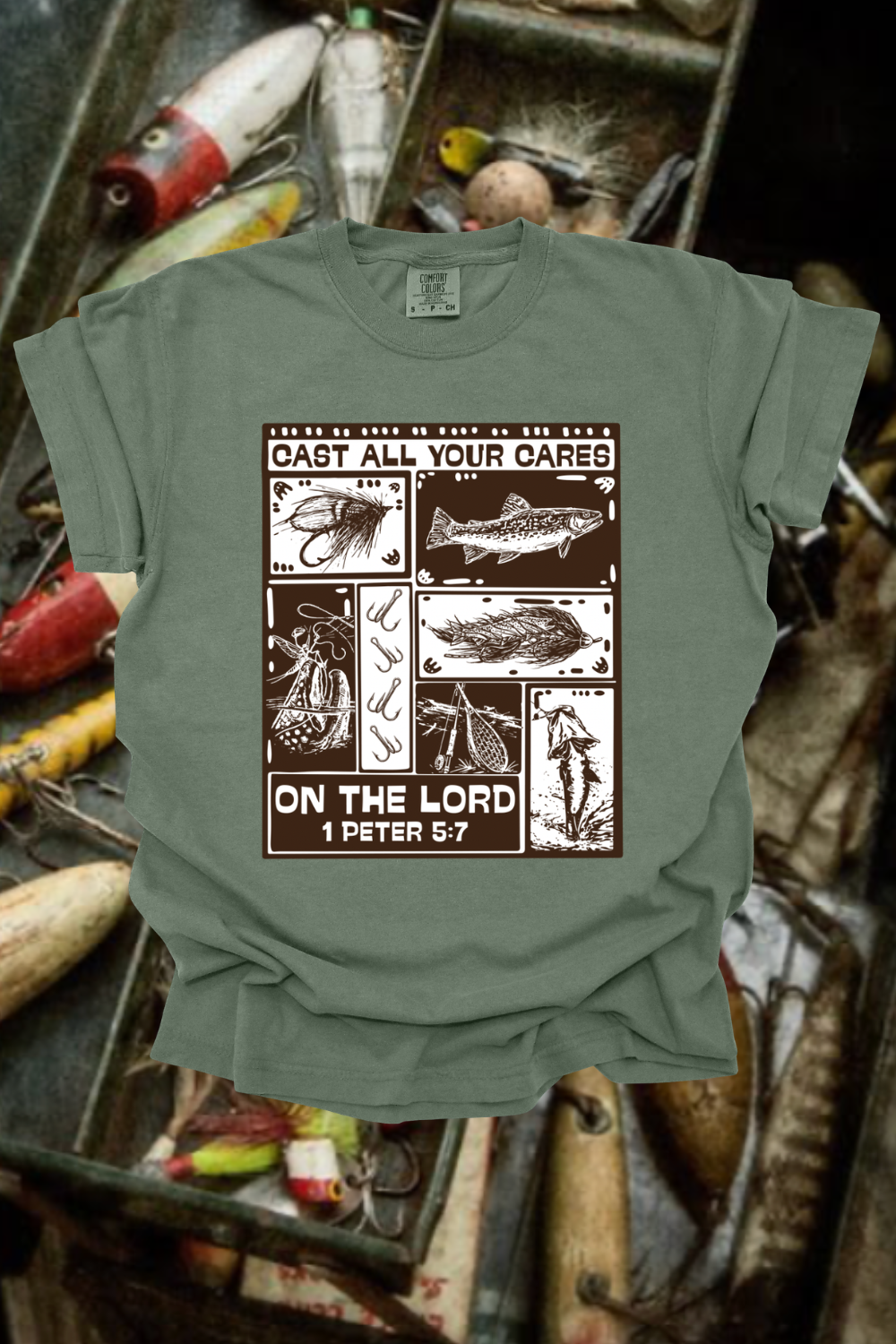 Cast Your Cares Graphic Tee