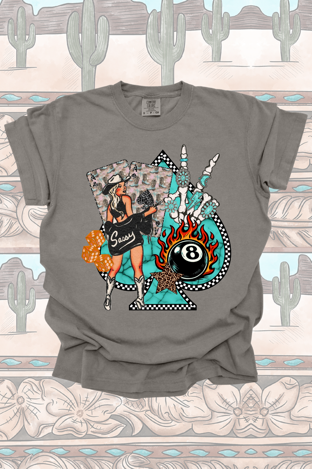 Sassy Spade Graphic Tee