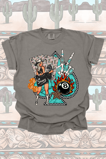 Sassy Spade Graphic Tee