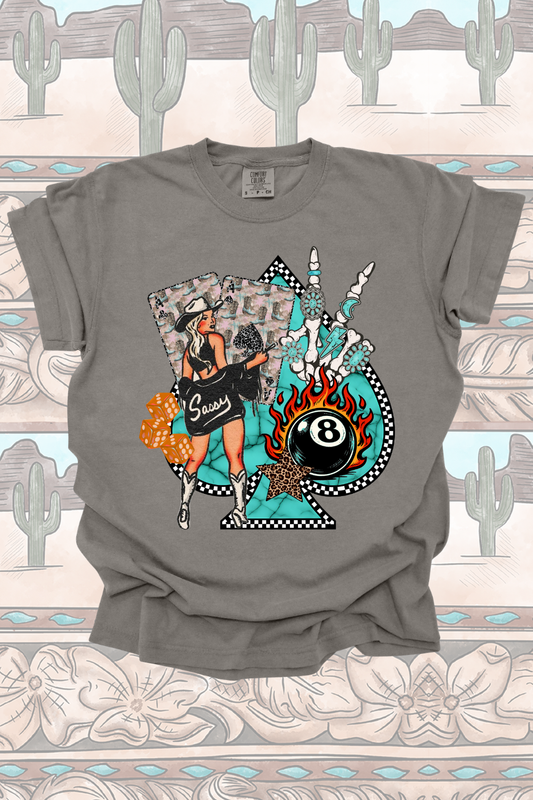 Sassy Spade Graphic Tee