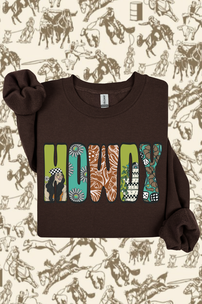 Hippie Howdy Sweatshirt