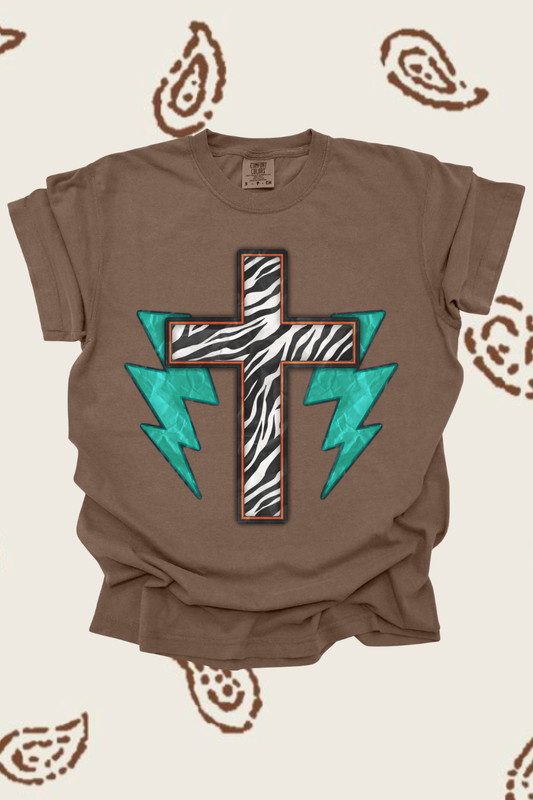 Zebra Cross Graphic Tee