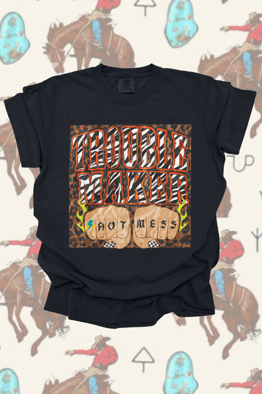 Trouble Maker Graphic Tee