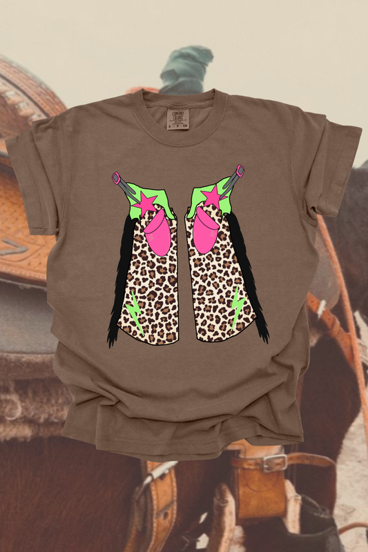 Neon Chaps Graphic Tee