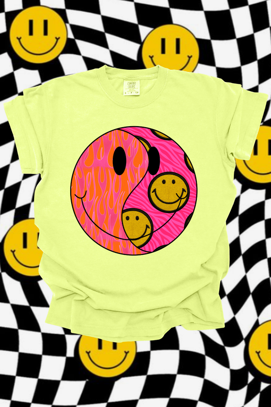 Funky Smiley Graphic Tee