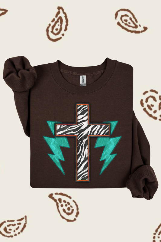 Zebra Cross Sweatshirt