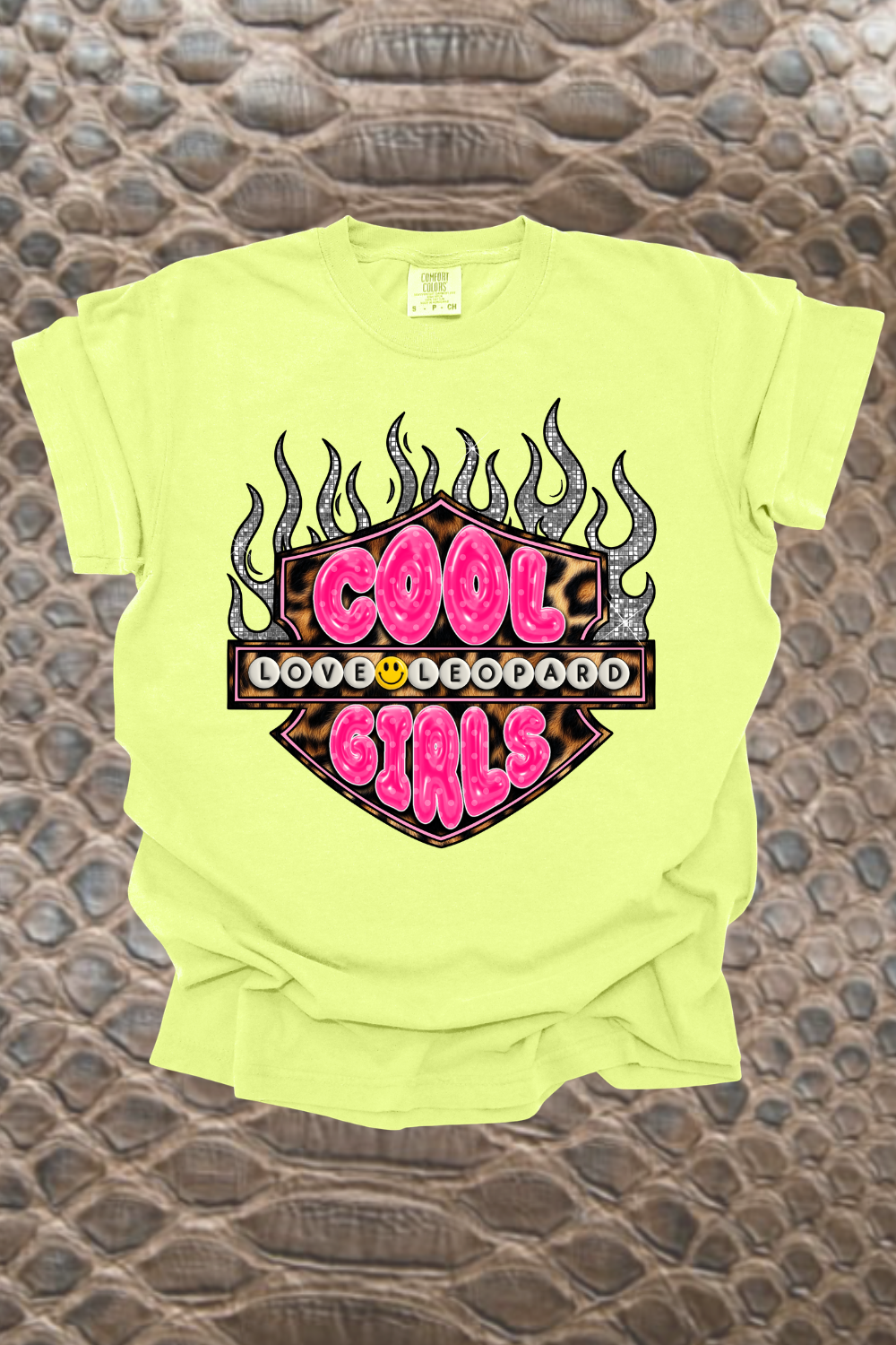 Cool Girls Love Leopard Graphic Tee