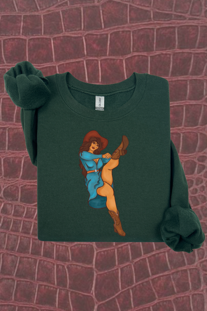 Pinup Gal Sweatshirt