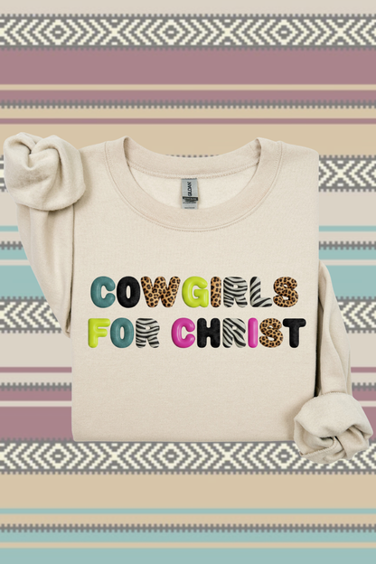 Cowgirls For Christ Sweatshirt
