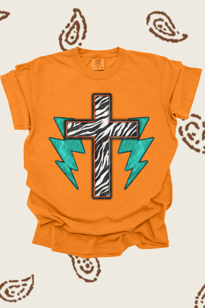 Zebra Cross Graphic Tee