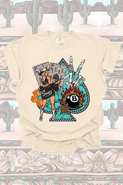 Sassy Spade Graphic Tee