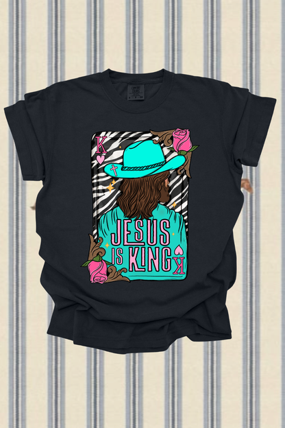 King Of Kings Zebra Graphic Tee