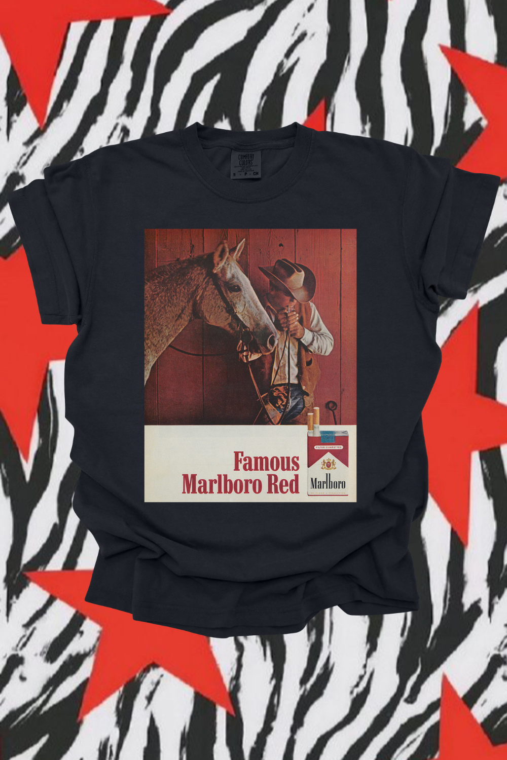 Famous Red Graphic Tee