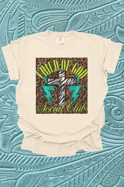 Child Of God Social Club Graphic Tee