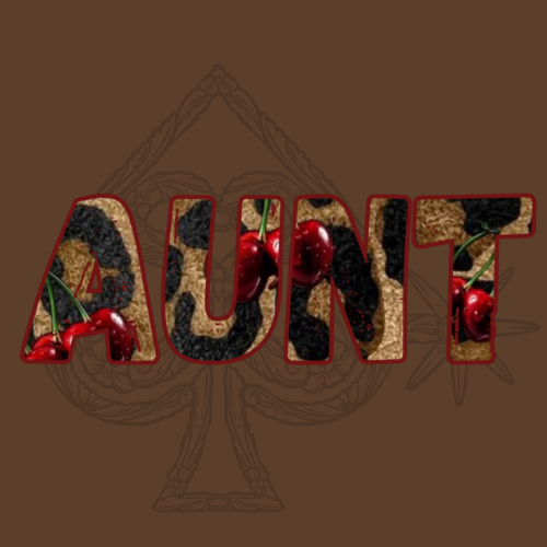 Leopard & Cherries Aunt PNG