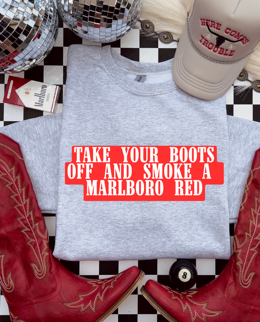 Marlboro Reds x Boots Crewneck