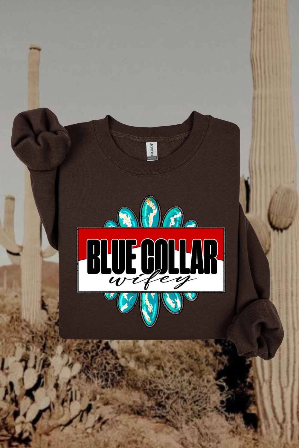 Blue Collar Wifey Sweatshirt