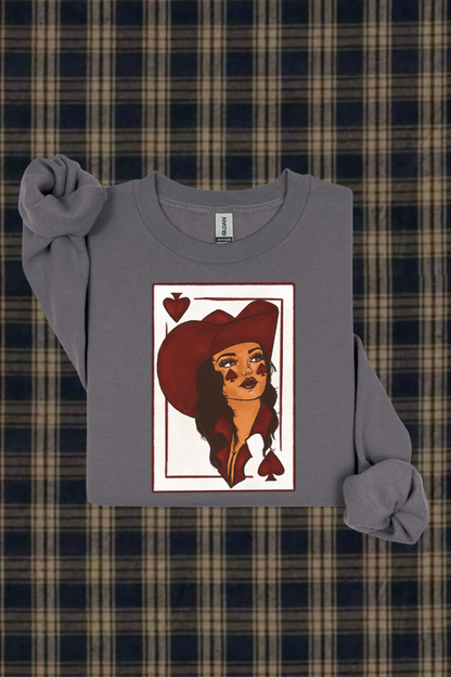 Queen Of Spades Sweatshirt
