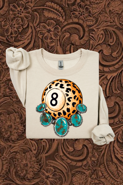 Leopard 8Ball Sweatshirt