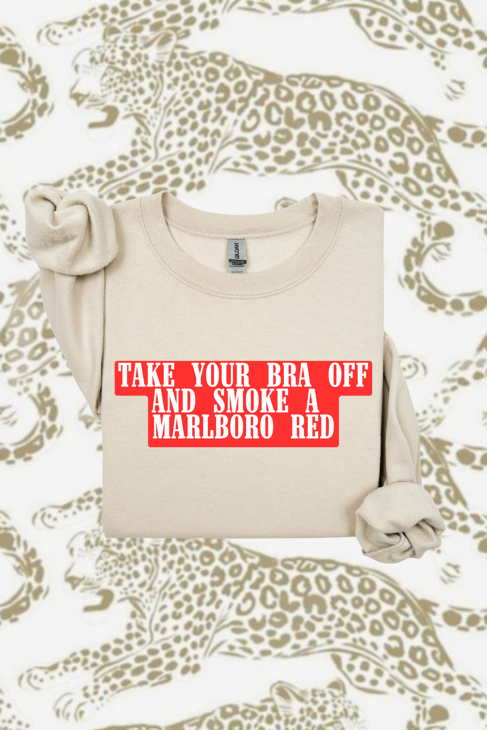 Marlboro Red x Bra Sweatshirt