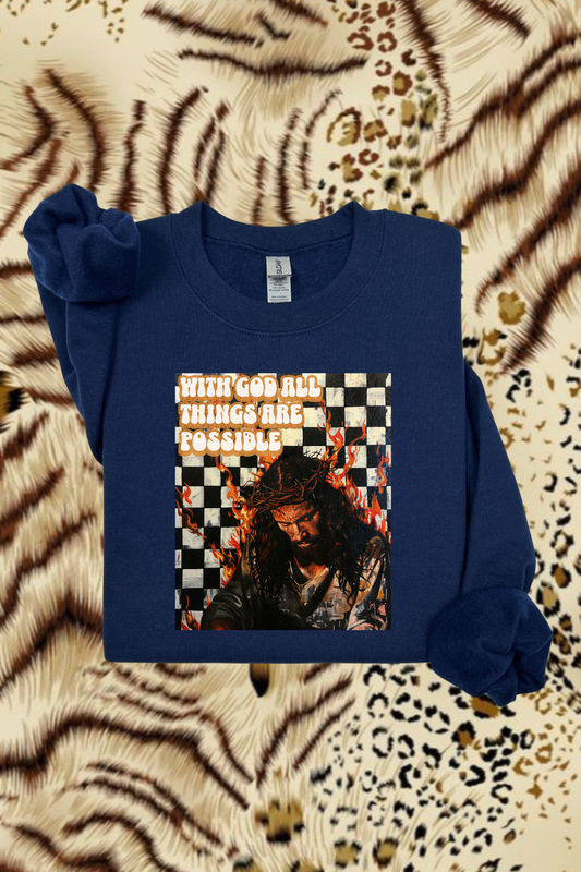 With God Sweatshirt