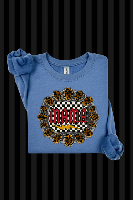 Mama x Leopard Sweatshirt