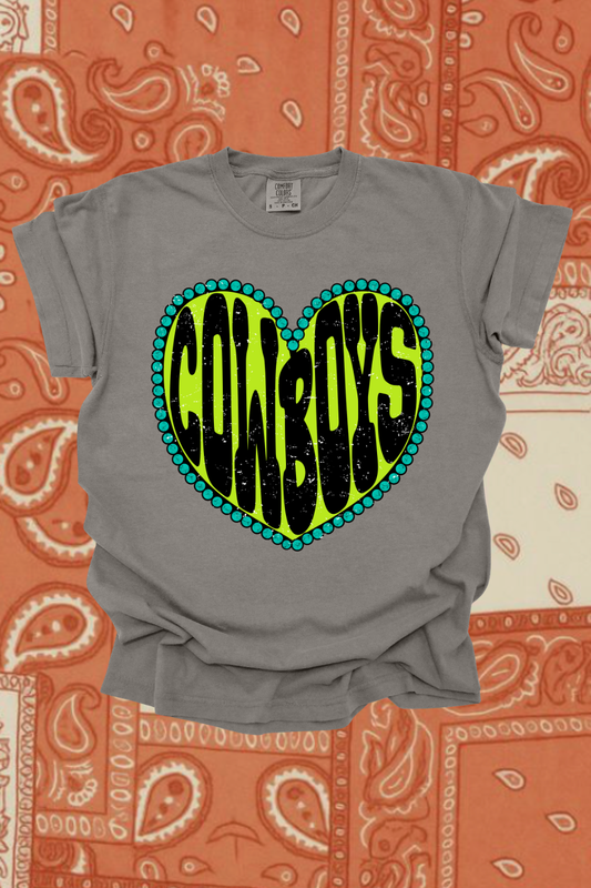 Neon Cowboys Graphic Tee