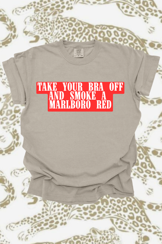 Marlboro Red x Bra Graphic Tee