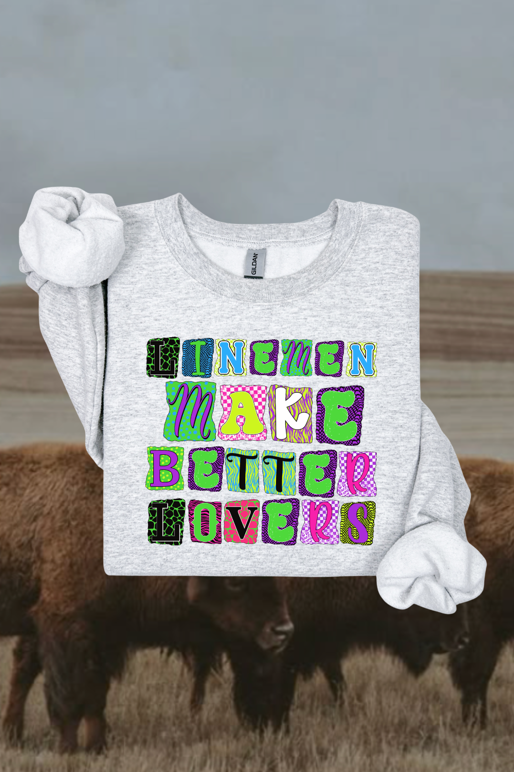 Lineman Make Better Lovers Sweatshirt