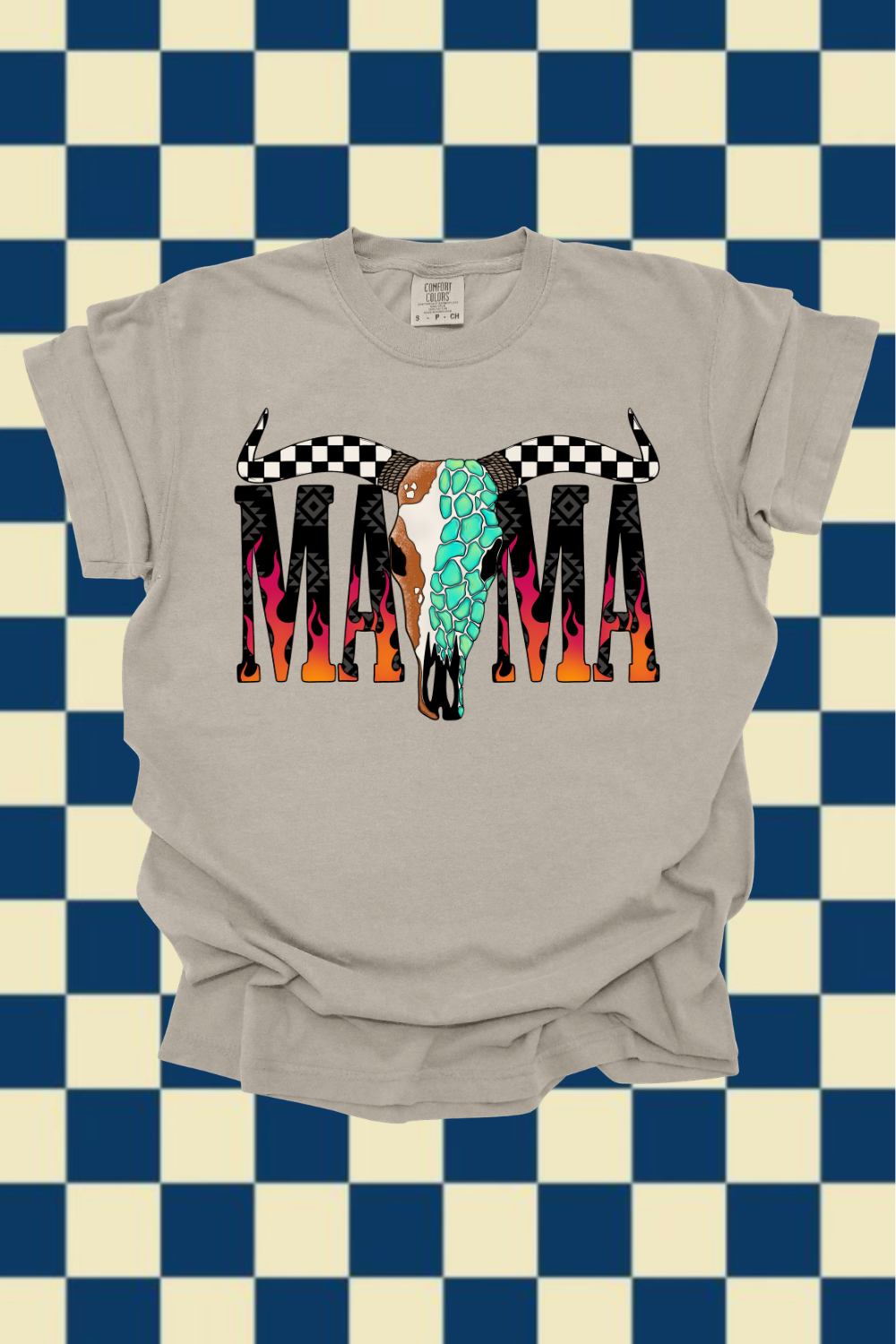 Mama x Skull Graphic Tee