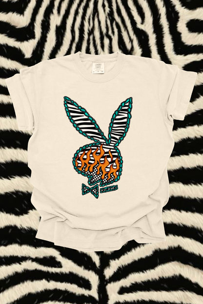 Zebra PB Bunny Graphic Tee