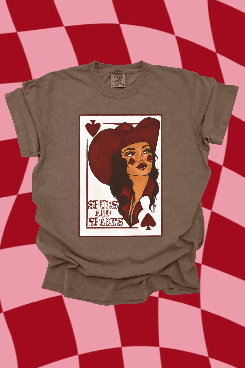 S&S Queen Of Spades Graphic Tee