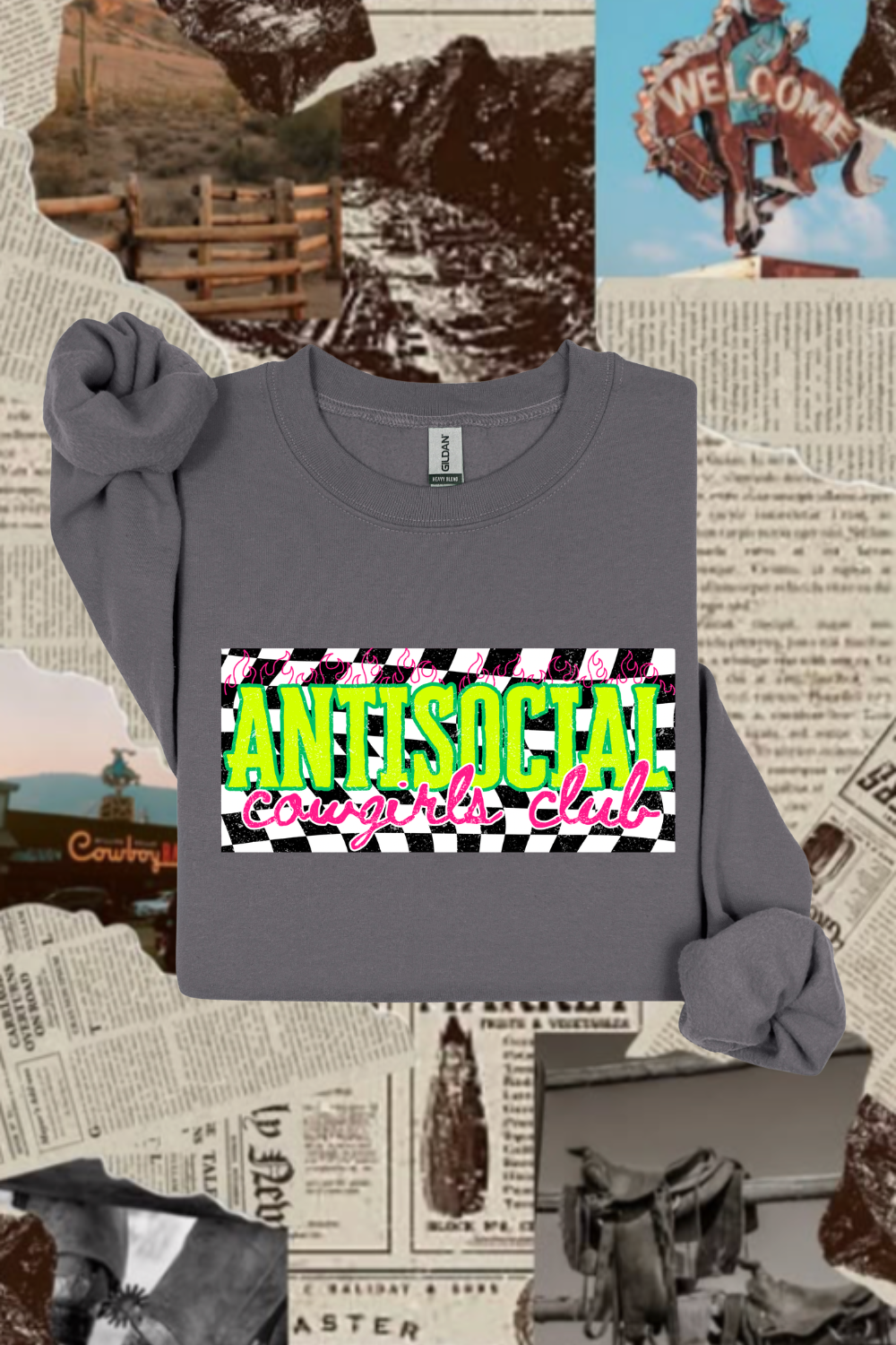 Antisocial Cowgirls Club Sweatshirt