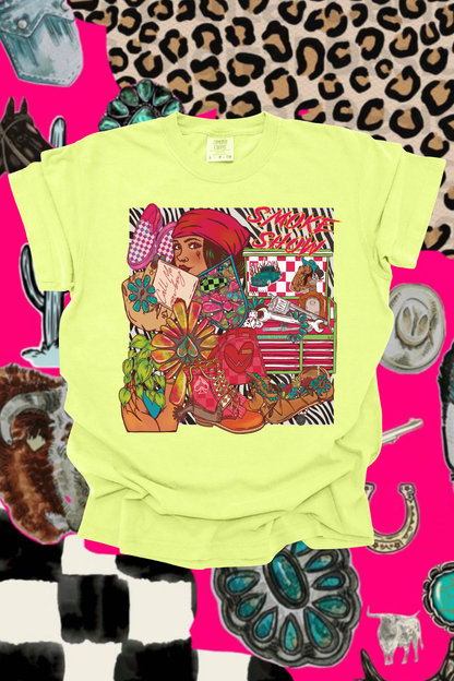 Smokeshow Patchwork Graphic Tee
