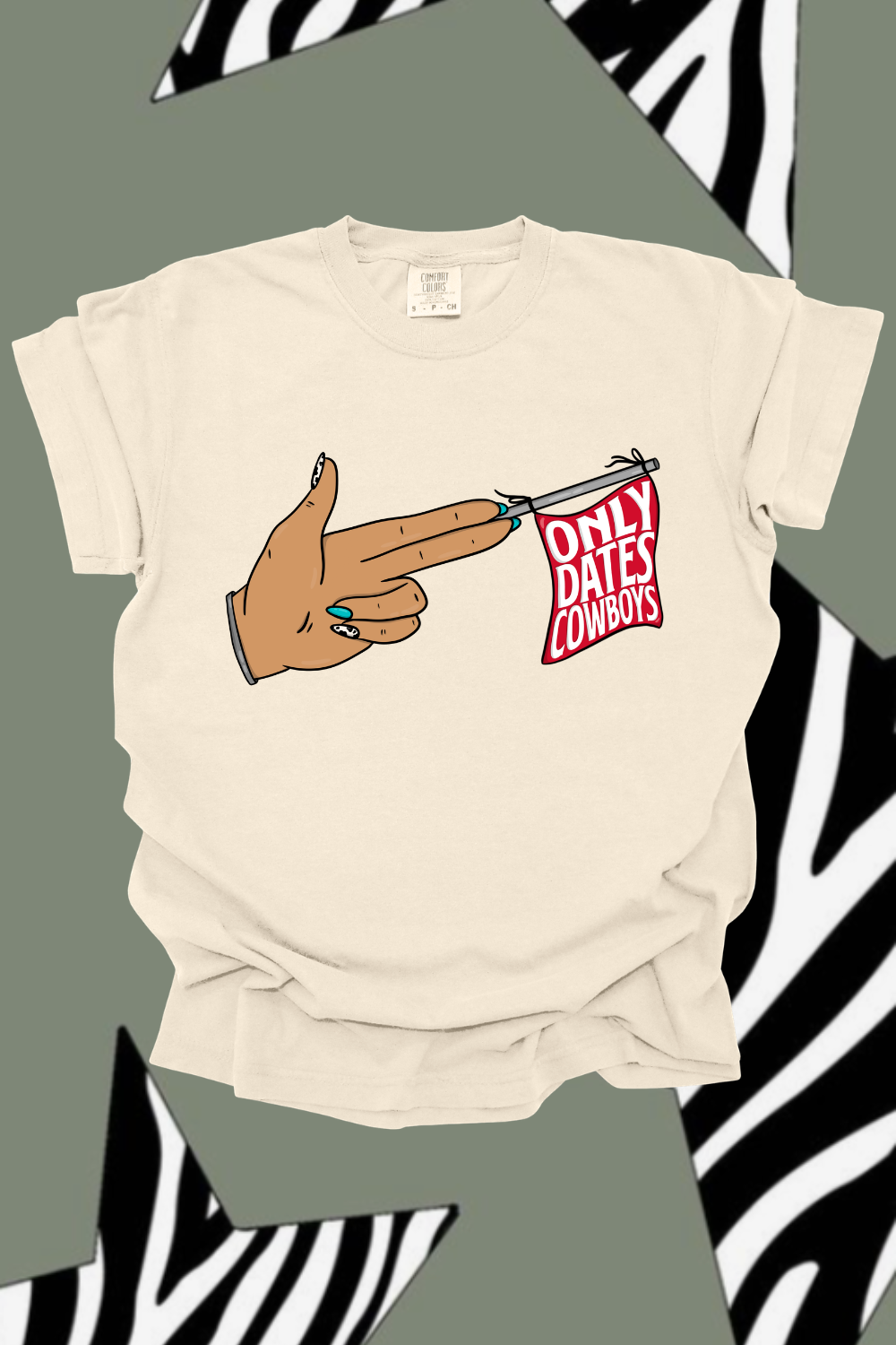 Red Flag Graphic Tee