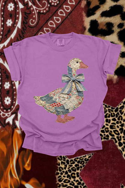 Patchwork Duck Graphic Tee