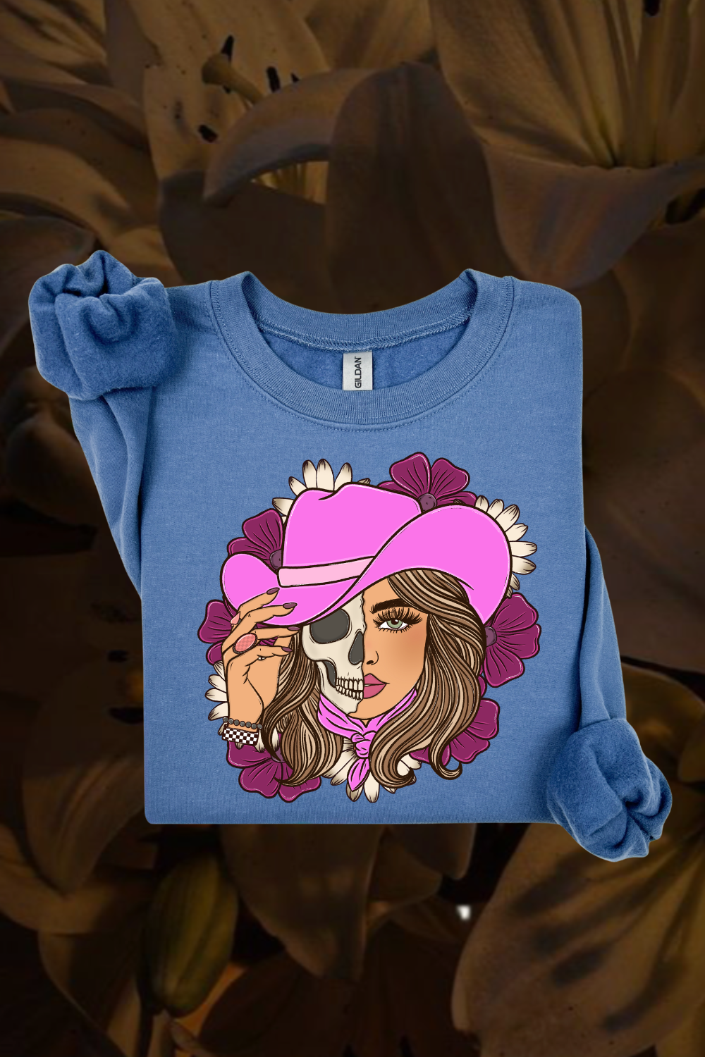 Floral Cowgirl Sweatshirt